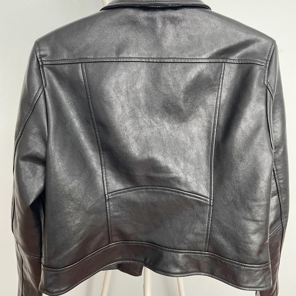 Dynamite - Leather coat - size M - Black - NWOT - Picture 3 of 4